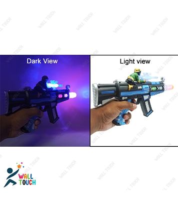 Buy Battery Operated FLASH GUN With Flashing Light And Flashing Sound Gun For Kids at Best Price in Bangladesh