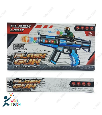 Buy Battery Operated FLASH GUN With Flashing Light And Flashing Sound Gun For Kids at Best Price in Bangladesh