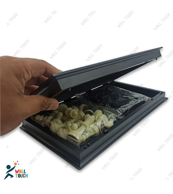 Buy Square Magnetic Chess Board & Folding Large Black & White and  UB Golden & Silver Color at Best Price in Bangladesh