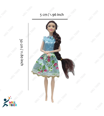 Buy Baby girls Angel Barbie with Dress Bag shoe Doll set. Elbow, Wrist & Neck Moveable - Doll at Best Price in Bangladesh