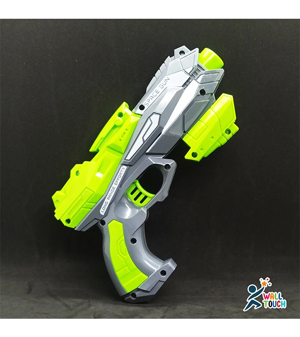 Buy Fires Foam Shooter Plastic Soft Bull-et Blaster Space Toy Gun With Suction Target Drum & Bullet at Best Price in Bangladesh