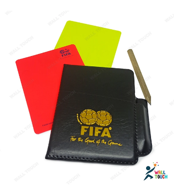 Buy FIFA Football Red And Yellow Cards Pencil & Scorebook Football Foul Card Record Soccer Games Referee  Equipment at Best Price in Bangladesh