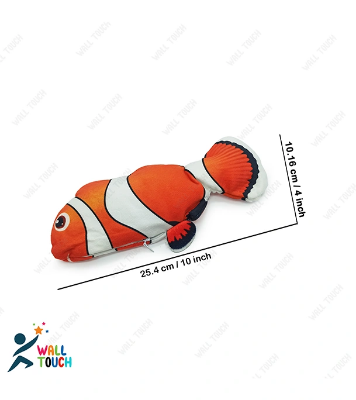 Buy Electric Usb Cable Rechargeable Cat Toys Flopping Dancing Moving Fish Realistic Funny Flipping Catfish Toy For Cat Exercise at Best Price in Bangladesh