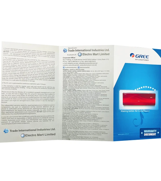 Picture of Gree 1.5 Ton Inverter Pular Split Type Air Conditioner (GS18XPUV32/ GS18XLMV32) (Best Price)