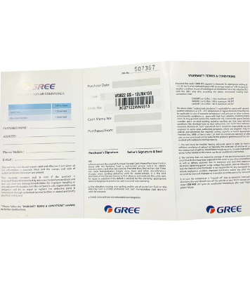 Picture of Gree 2 Ton Split Inverter Pular Split Air Conditioner (GS24XPUV32/G24XFV32/GS24XLMV32)