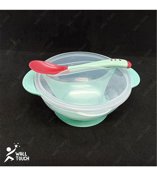 Buy Baby Feeding Spoon and Bowl ((1 PCS ))- multicolor at Best Price in Bangladesh