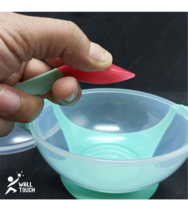 Buy Baby Feeding Spoon and Bowl ((1 PCS ))- multicolor at Best Price in Bangladesh