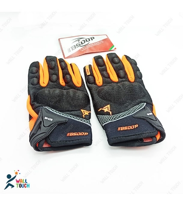 Buy Motorcycle Racing Green/Orange Color Full Hand Gloves with Mobile Screen Touch Technology Bike Safety For BIKER at Best Price in Bangladesh