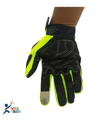 Buy Motorcycle Racing Green/Orange Color Full Hand Gloves with Mobile Screen Touch Technology Bike Safety For BIKER at Best Price in Bangladesh