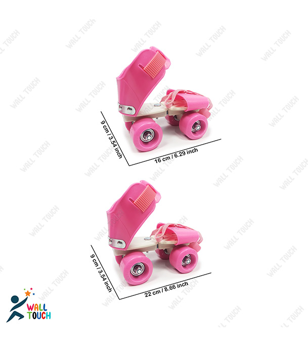 Buy Adjustable Roller Skating Shoes Front Brakes Kids Skates at Best Price in Bangladesh
