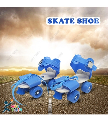 Buy Adjustable Roller Skating Shoes Front Brakes Kids Skates at Best Price in Bangladesh