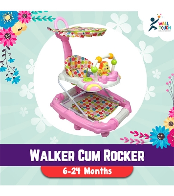 Buy Children's Walking Assistance Folding Baby Walker Cum Rocker For Kids at Best Price in Bangladesh
