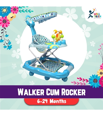 Buy Children's Walking Assistance Folding Baby Walker Cum Rocker For Kids at Best Price in Bangladesh