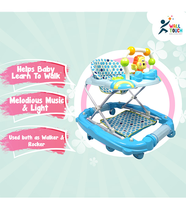 Buy Children's Walking Assistance Folding Baby Walker Cum Rocker For Kids at Best Price in Bangladesh