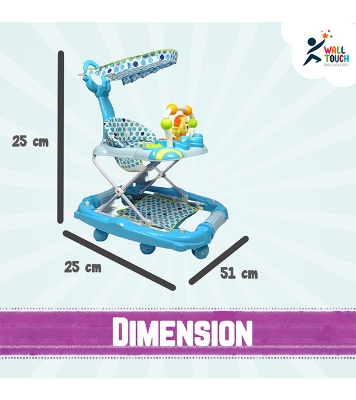 Buy Children's Walking Assistance Folding Baby Walker Cum Rocker For Kids at Best Price in Bangladesh