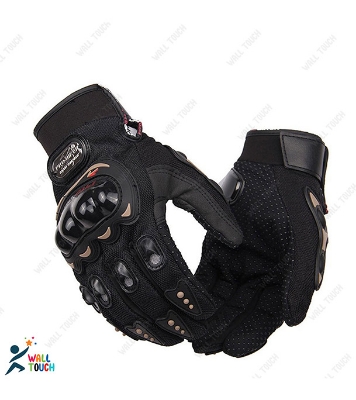 Buy PROBIKER- Moto sports gear Motorcycle Racing Synthetic Leather FULL Finger Gloves With Protection Bike Safety For BIKER at Best Price in Bangladesh