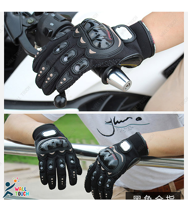 Buy PROBIKER- Moto sports gear Motorcycle Racing Synthetic Leather FULL Finger Gloves With Protection Bike Safety For BIKER at Best Price in Bangladesh