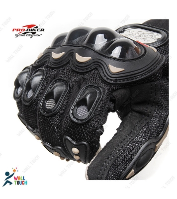 Buy PROBIKER- Moto sports gear Motorcycle Racing Synthetic Leather FULL Finger Gloves With Protection Bike Safety For BIKER at Best Price in Bangladesh