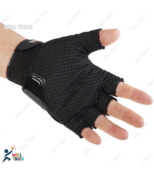 Buy Moto sports gear Motorcycle Racing Synthetic Leather Half Finger Gloves With Protection Bike Safety For BIKER at Best Price in Bangladesh