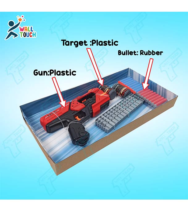 Buy New Style Rapid Launcher Soft Gun Style Toys for Kids Playing at Best Price in Bangladesh