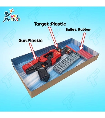Buy New Style Rapid Launcher Soft Gun Style Toys for Kids Playing at Best Price in Bangladesh