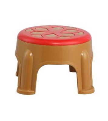 Buy Two Color President Stool Medium Sandal Wood & Red Online in Bangladesh at Best Prices
