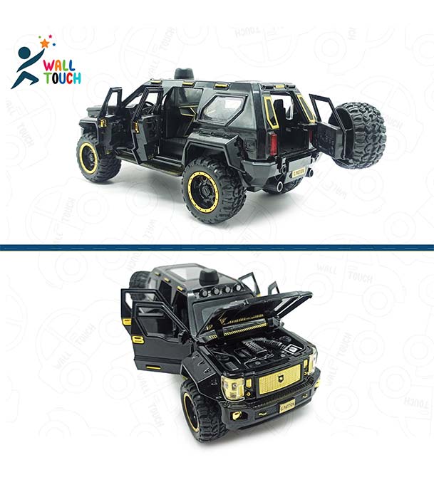 Buy ARMY JEEP Diecast Alloy Metal Model Collection Car With Light & Music. Heavy Weighted, Big Size, All Door Openable at Best Price in Bangladesh