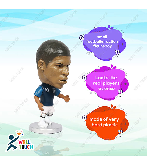 Buy Messi Ronaldo Mbappe Mini Plastic Figure For All Football Fans Small Figure at Best Price in Bangladesh