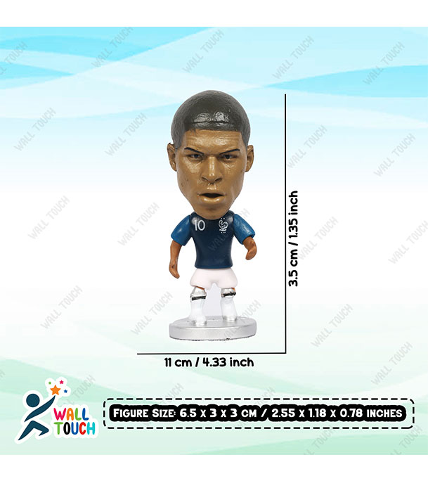 Buy Messi Ronaldo Mbappe Mini Plastic Figure For All Football Fans Small Figure at Best Price in Bangladesh