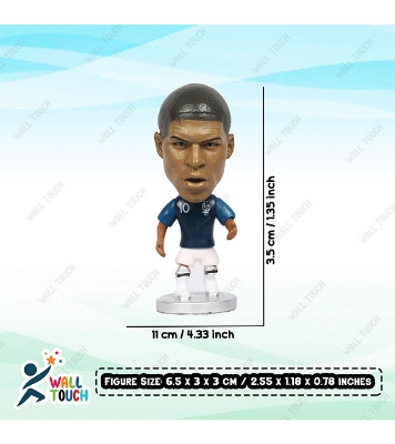 Buy Messi Ronaldo Mbappe Mini Plastic Figure For All Football Fans Small Figure at Best Price in Bangladesh