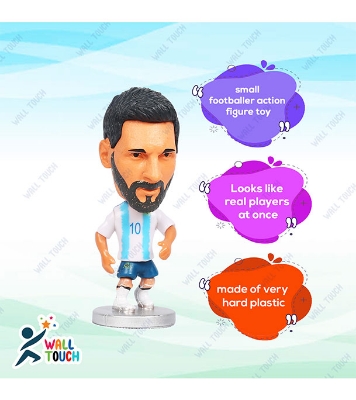Buy Messi Ronaldo Mbappe Mini Plastic Figure For All Football Fans Small Figure at Best Price in Bangladesh
