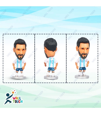 Buy Messi Ronaldo Mbappe Mini Plastic Figure For All Football Fans Small Figure at Best Price in Bangladesh
