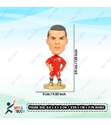 Buy Messi Ronaldo Mbappe Mini Plastic Figure For All Football Fans Small Figure at Best Price in Bangladesh