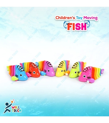 Buy Happy Running Colorful Fish For Kids All Fish Part Can Move Easy To Play Kids - Baby Toys at Best Price in Bangladesh