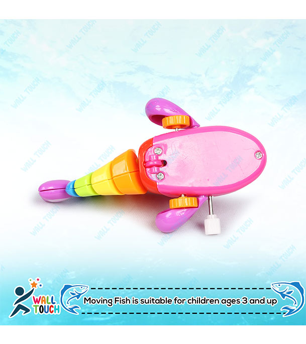 Buy Happy Running Colorful Fish For Kids All Fish Part Can Move Easy To Play Kids - Baby Toys at Best Price in Bangladesh