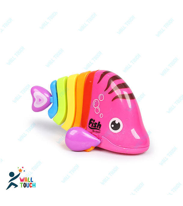Buy Happy Running Colorful Fish For Kids All Fish Part Can Move Easy To Play Kids - Baby Toys at Best Price in Bangladesh
