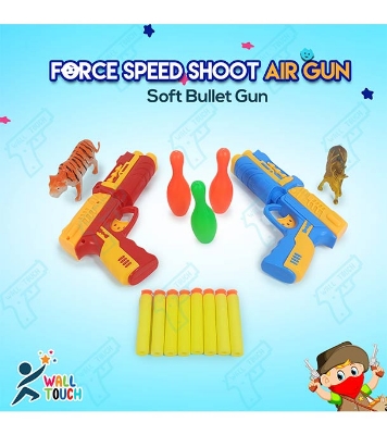 Buy Force Speed Shoot Toy Gun with Bullets, Animals, Targets High Quality  For kids at Best Price in Bangladesh