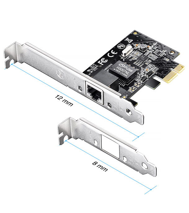 Buy Cudy PE10 Gigabit PCI Express Network Adapter Compatible with Windows, Linux, mac OS at Best Price In Bangladesh