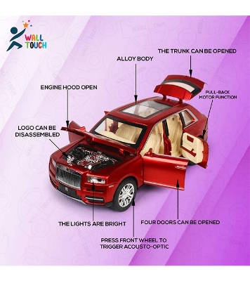 Buy Rolls-Royce Big Metal Toy Car Fully Metal Car Pull Back System Car Rolls-Royce Model For Kids at Best Price in Bangladesh