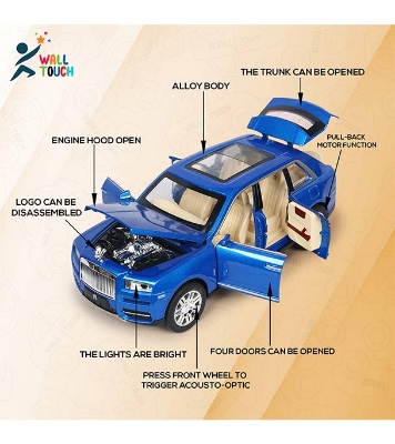Buy Rolls-Royce Big Metal Toy Car Fully Metal Car Pull Back System Car Rolls-Royce Model For Kids at Best Price in Bangladesh