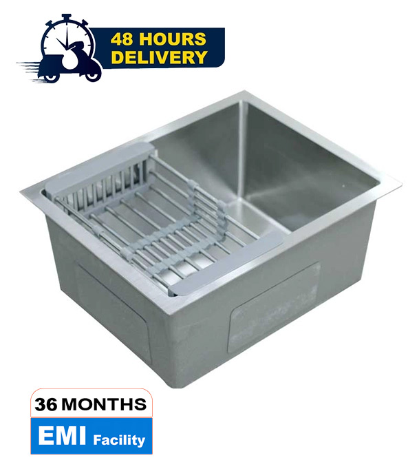 Buy Rizco Scratch Free Stainless Steel Kitchen Sink Senorita 20 SS 20 Inch at Best Price In Bangladesh	