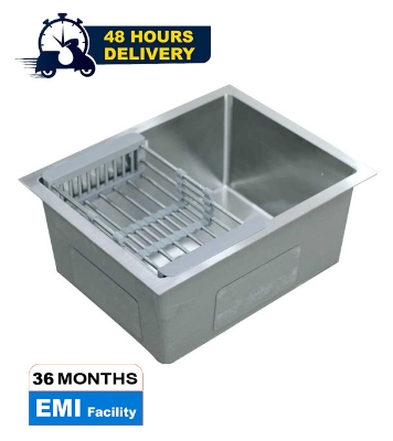 Buy Rizco Scratch Free Stainless Steel Kitchen Sink Senorita 20 SS 20 Inch at Best Price In Bangladesh	