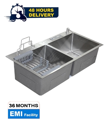 Buy Rizco Scratch Free Stainless Steel Kitchen Sink Senorita 32 SS KC 32 Inch at Best Price In Bangladesh	