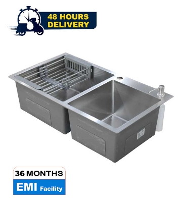 Buy Rizco Scratch Free Stainless Steel Kitchen Sink Senorita 36 SS 36 Inch at Best Price In Bangladesh	