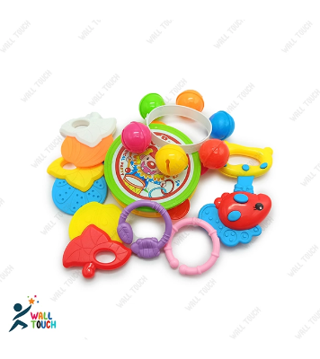 Buy Five Pcs MIMI BELL ERES For New Born Baby Rattle & Teether at Best Price in Bangladesh