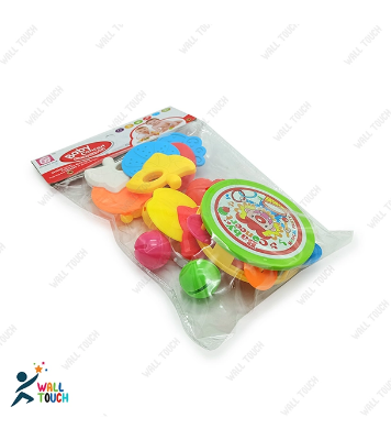 Buy Five Pcs MIMI BELL ERES For New Born Baby Rattle & Teether at Best Price in Bangladesh