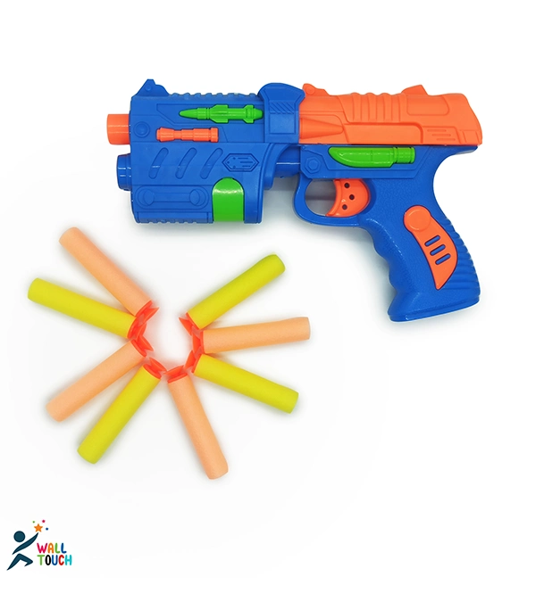 Buy Fires Foam Darts Shooter Plastic Soft Bu-llet Blaster Toy Gun With Suction Target Board at Best Price in Bangladesh
