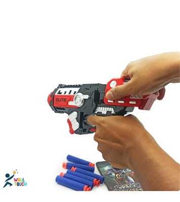 Buy NUB Inspired Avenger’s Super Hero Plastic Soft Bullet Blaster Toy GUN With Suction Target Board at Best Price in Bangladesh