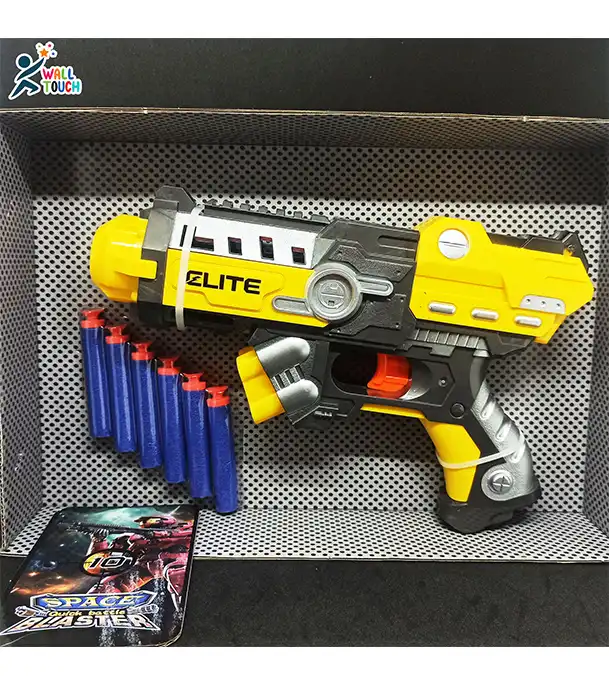 Buy NUB Inspired Avenger’s Super Hero Plastic Soft Bullet Blaster Toy GUN With Suction Target Board at Best Price in Bangladesh