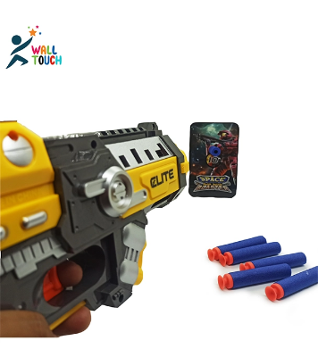 Buy NUB Inspired Avenger’s Super Hero Plastic Soft Bullet Blaster Toy GUN With Suction Target Board at Best Price in Bangladesh
